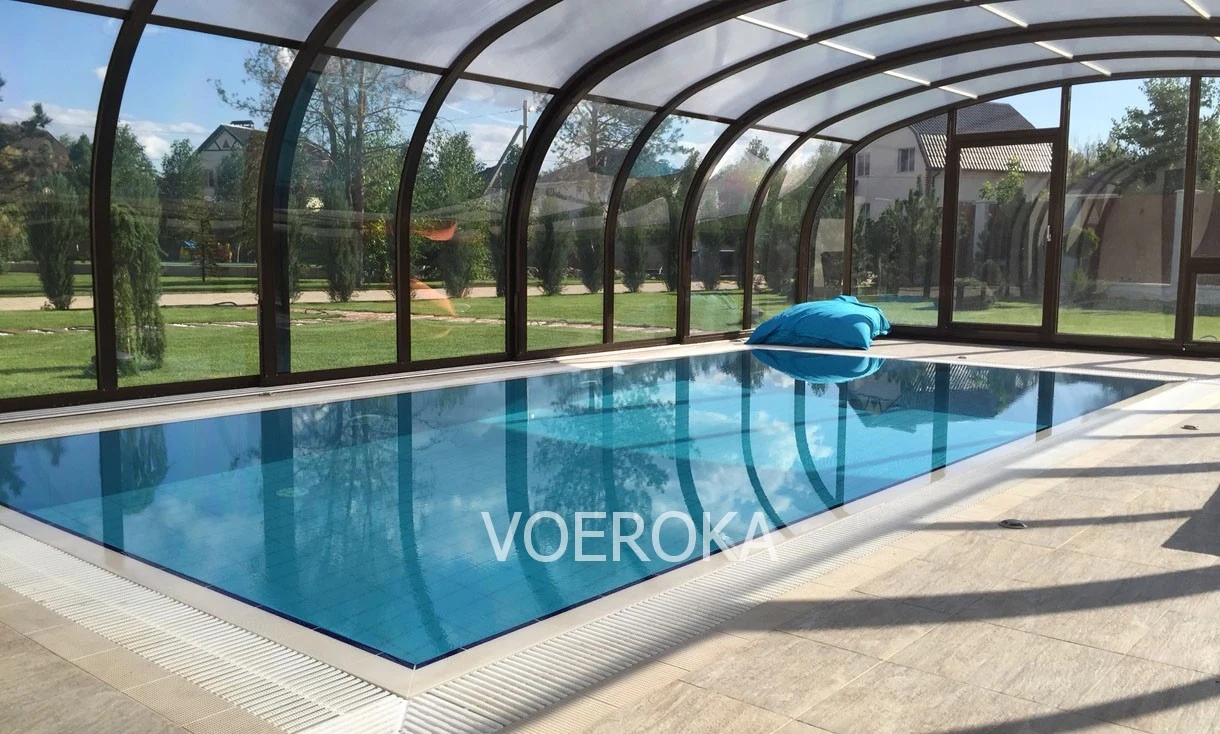 High pool enclosures